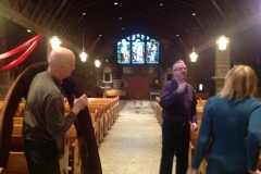 Church Floor Restoration "In Process"