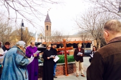 Stations of the Cross in Community